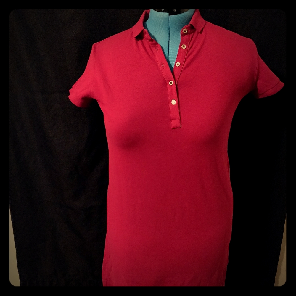 Oodji Women's Pique Polo Dress